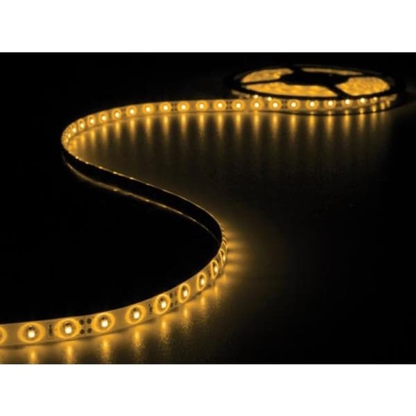 Flexibel LED - Gul - 300 LEDs - 5 M - 12 V