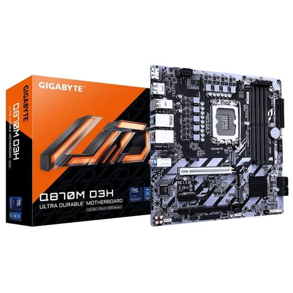Moderkort Gigabyte - Q870M D3H