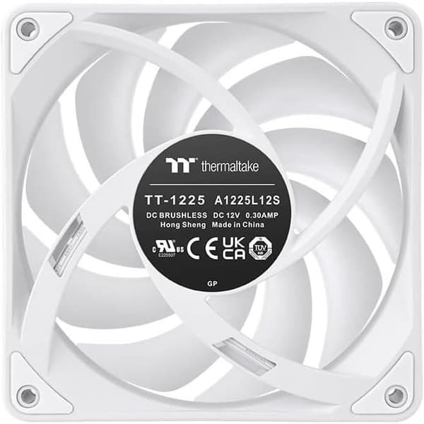 Fläkt - THERMALTAKE - CT140 EX Reverse ARGB - Vit - 94,95 CFM - 32,8 dBA