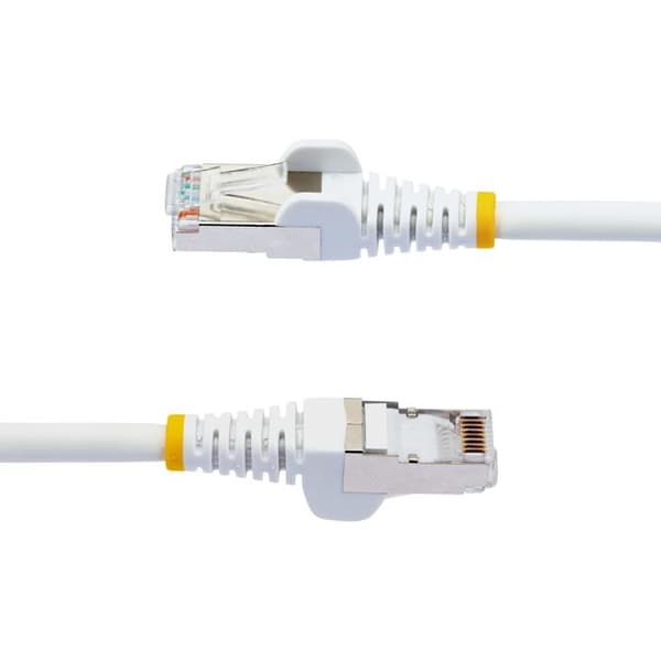 Ethernetkabel CAT6a - STARTECH.COM - 50cm - Låg crosstalk - Flätad skärm - LSZH