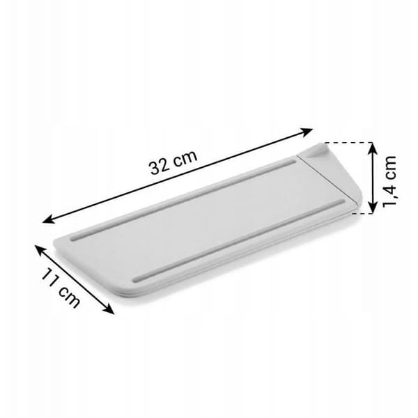 Tescoma - 378826 - Fällbar skärbräda i hållbar plast 32 x 22 cm, serie COMPACT
