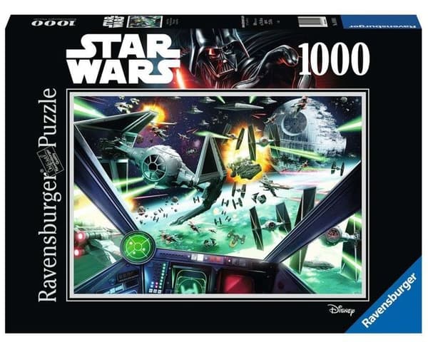 STAR WARS - 1000 bitars pussel - X-Wing Cockpit - Ravensburger