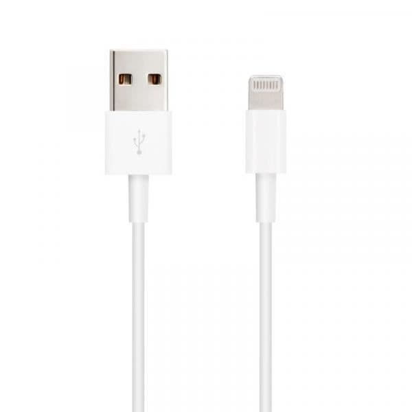 USB-kabel - NANOCABLE - 10.10.0400 - 0,5 m - Lightning - USB A - Vit