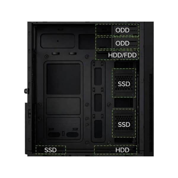 Coolbox A780 USB-C 3.2 Gen1 Hölje 500W Basic500