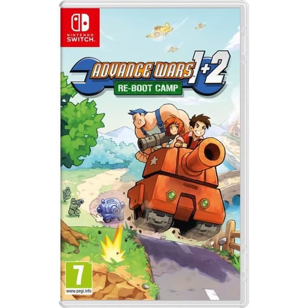 Spel - Nintendo - Advance Wars 1+2: Re-Boot Camp - Strategi - Multiplayer - Switch