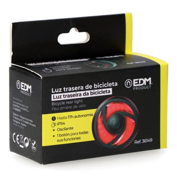 Led Edm cykelbakljus