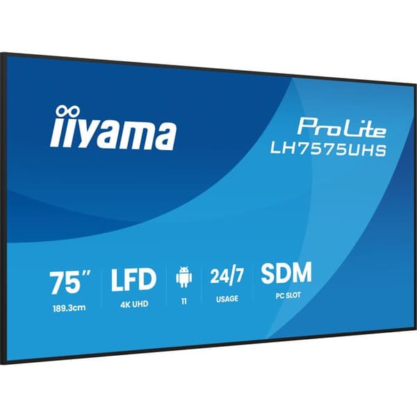 IIYAMA 86, dalle IPS, 4K UHD