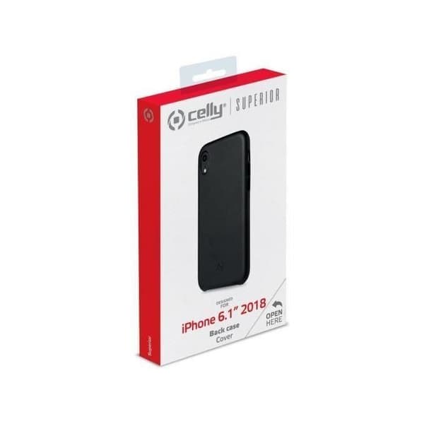 Celly-Superior iPhone XR Svart