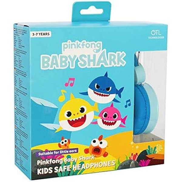 Hörlurar för barn - OTL TECHNOLOGIES - Baby Shark Core - Blå