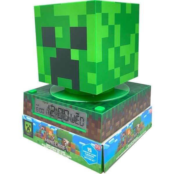 3D Minecraft väckarklocka - KIDS LICENSING - MIN3020