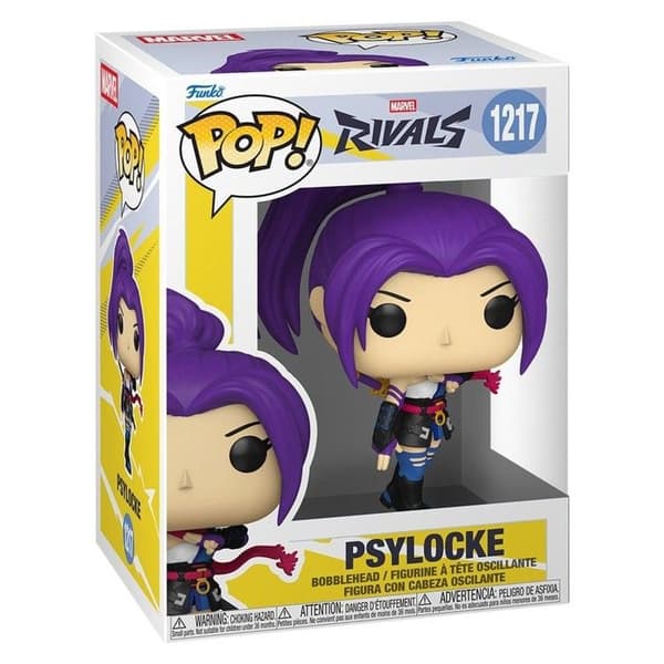 Funko POP Marvel Rivaler Psylocke - Samlarfigur