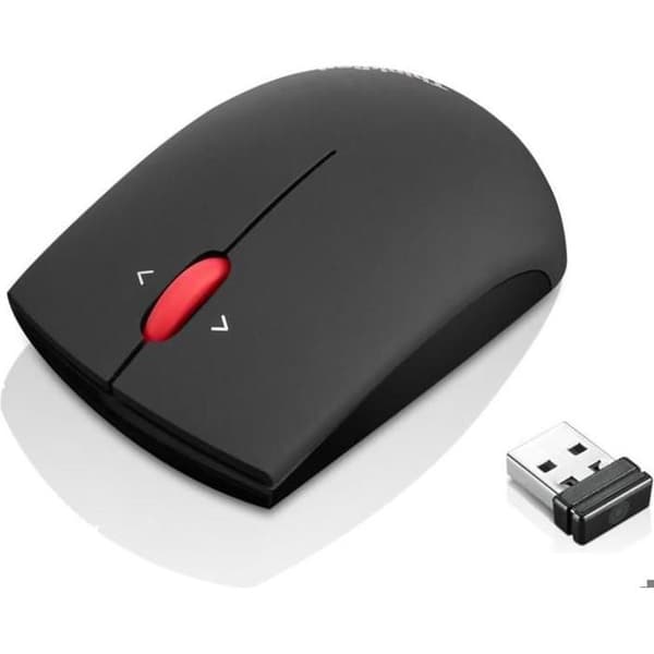 Trådlös mus - LENOVO - ThinkPad Precision - Ergonomisk - Högprecisionssensor - Midnattssvart