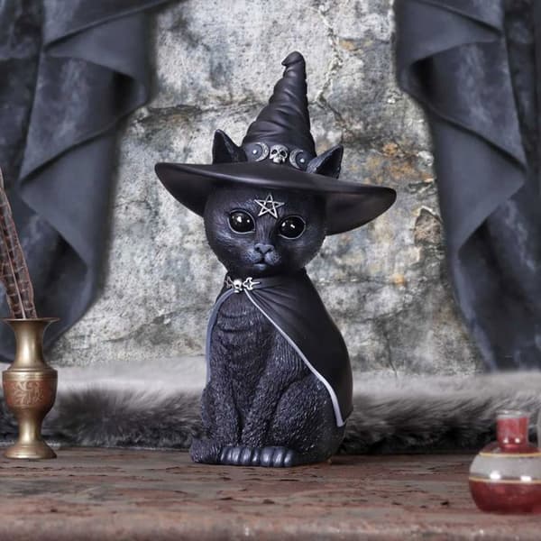 Nemesis Now - Purrah Wizard Cat Figurine 30cm