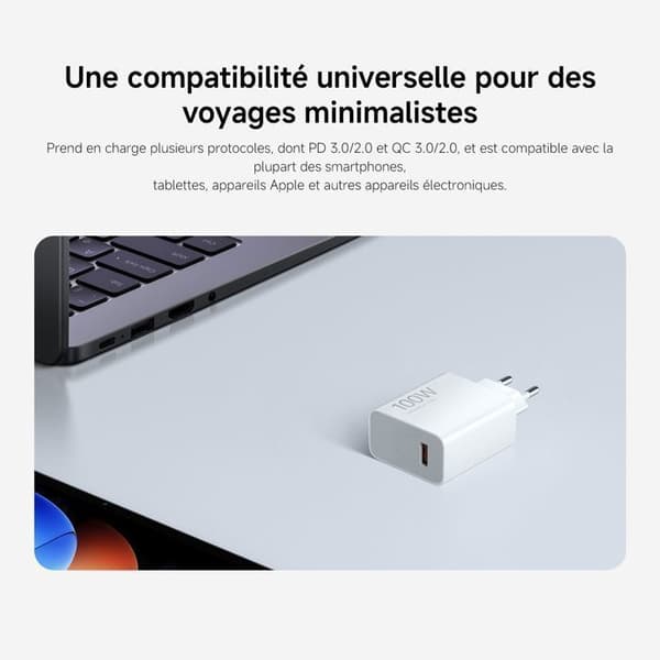 Xiaomi 100W Laddningskombination (Typ-A)