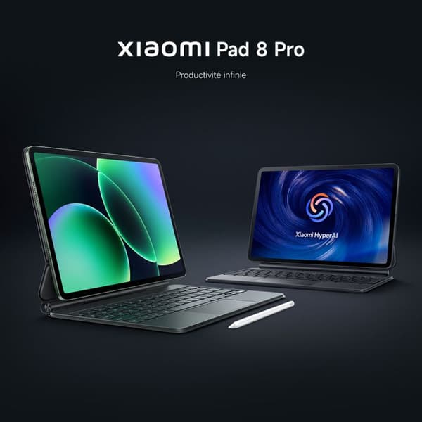 Xiaomi Pad 8 Pro Grå 12GO 512GO Snapdragon® 8 Elite Processor