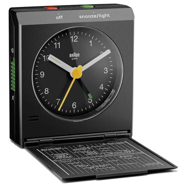 Braun BC05B Svart väckarklocka Väcktider 1 1 timer