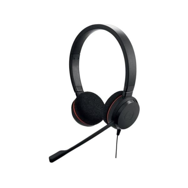 Mikroheadset - JABRA - Evolve 20 UC - Trådad - USB-C, USB-A - Överörat