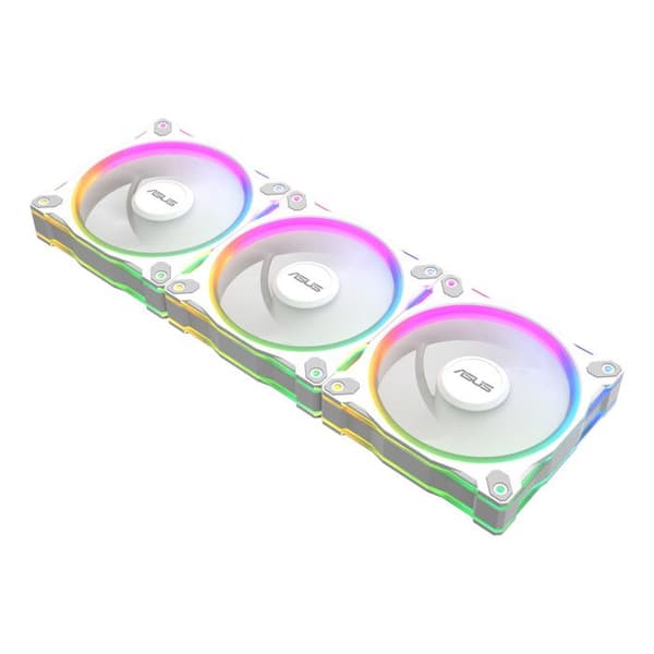 Ventilator PC - ASUS - Prime MR120 - ARGB - 12 cm - Vit