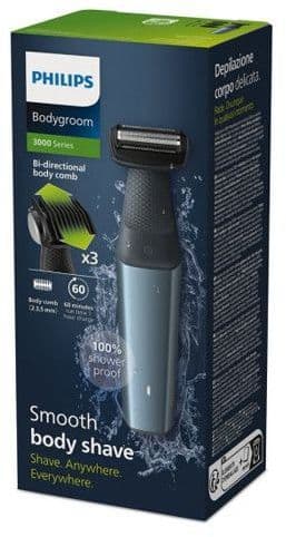 Philips BG3027 05 Herrtrimmer Kropp BLÅ GRÅ