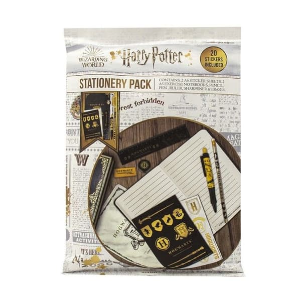 Set med Harry Potter Poudlard-papperi