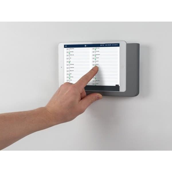 Viveroo supportvägg premium - för iPad Mini 4&5 - Mörk stål
