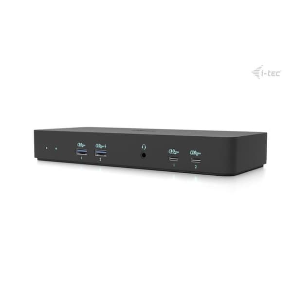 I-TEC Dockingstation USB-C Triple Display 4K 100W Svart för Notebook