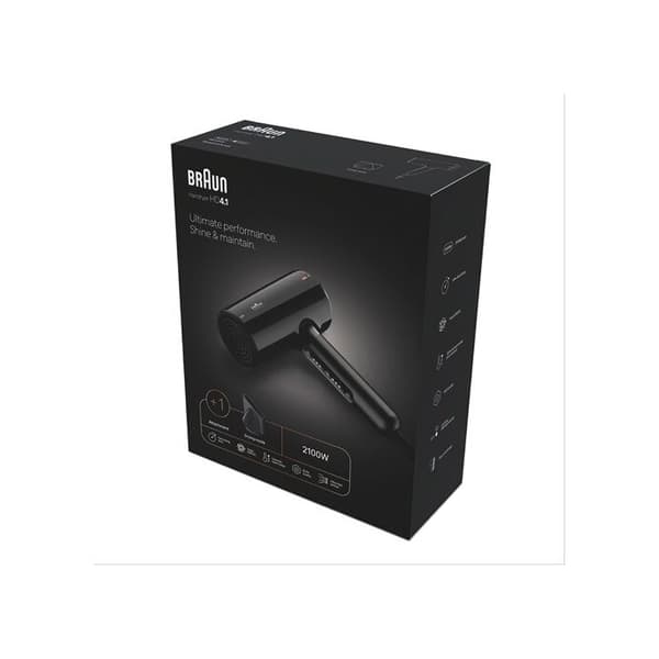 Hårfönen - BRAUN - BRHD410E - 2100W - 3 Temperaturer - Super IONTEC