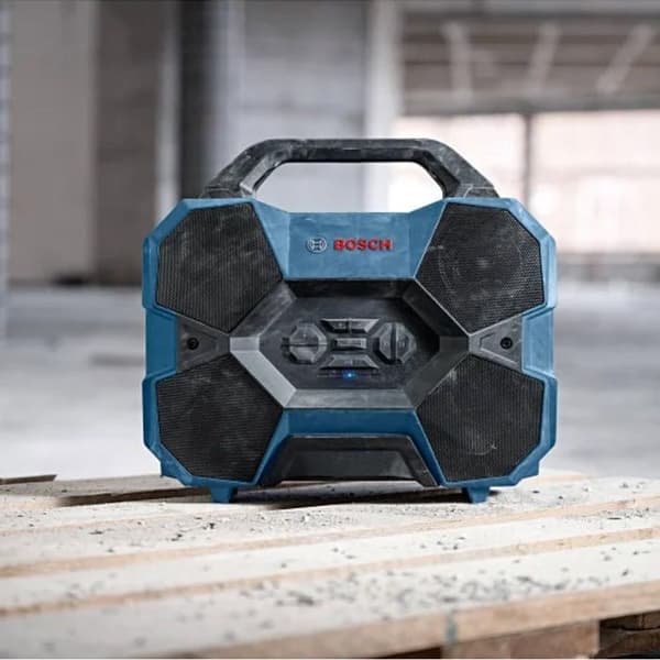 Trådlös Bluetooth-högtalare - BOSCH PROFESSIONAL - GPB 18V-6 C - Bluetooth 5.4 - Multi-Högtalar Ljud - USB-C