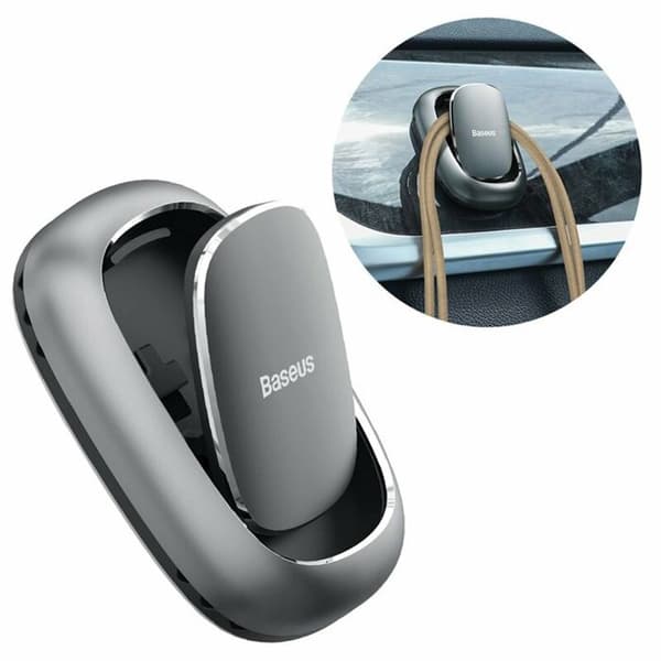 Bilde av bilstøtteorganisator (sett 2) - Baseus Beetle (ACGGJK-0G) - Mørkegrå