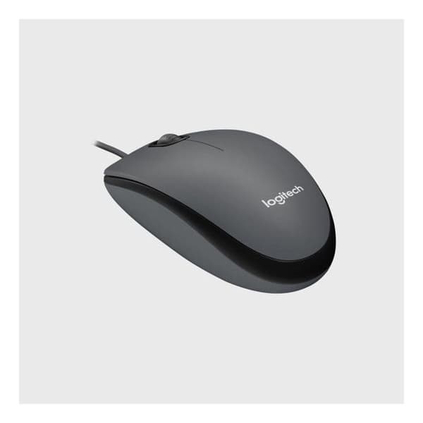 Logitech M100 trådad mus - svart/grå