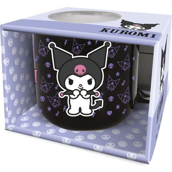 Stor - Sanrio - Mugg Kuromi 414 ml