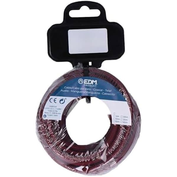 Rörkabel - EDM - C08 - 2 x 0,75 mm - Röd - 5 m