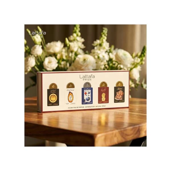 Presentförpackning parfym - LATTAFA - Pride - 5x20 ml - Eau de parfum - Unisex