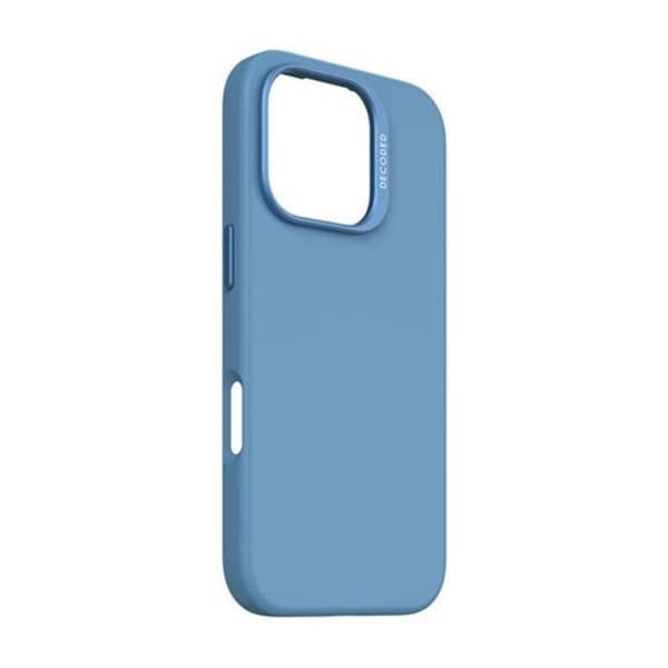 Skydd till iPhone 16 Pro - DECODED - Stötsäker och Antimikrobiell - Blå