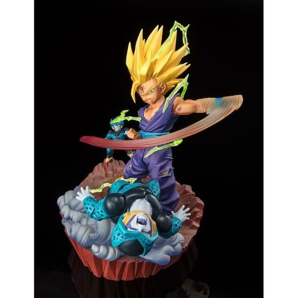 Figurine Dragon Ball Z - Super Saiyan 2 Son Gohan [Ilska som exploderar till kraft] Extra Battle Figuarts Zero