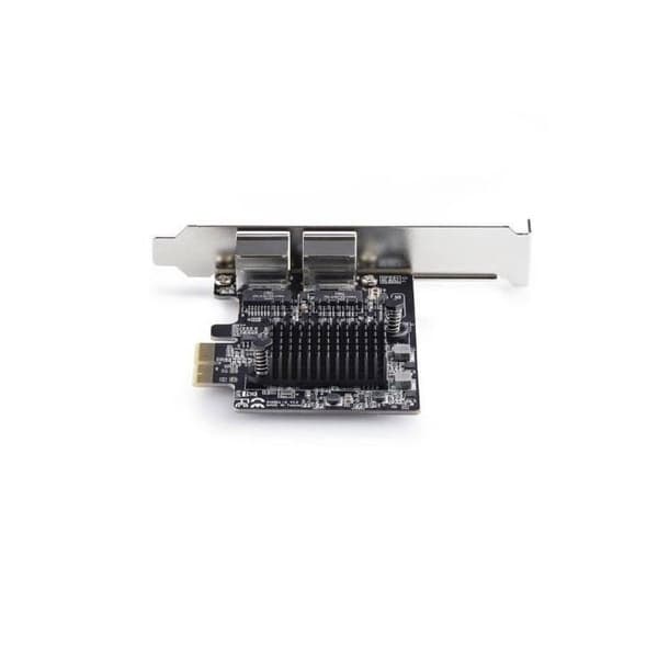 PCIe nätverkskort - STARTECH.COM - 5G - 2 portar - Kompatibel med Windows och Linux - Trådad