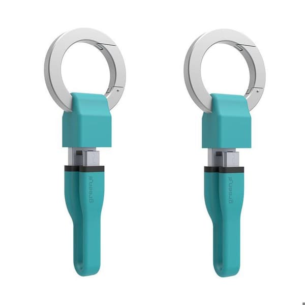 Kabel - GREEN E - Micro-USB till USB - 15 cm - Ekologisk - Hållbar 2.1 A