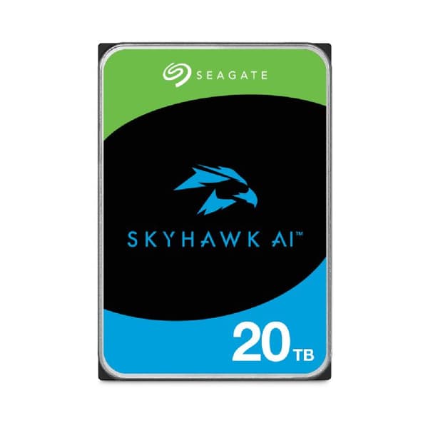 Hårddisk - SEAGATE - Skyhawk - 20To - SATA 6Gb/s - 512Mo cache