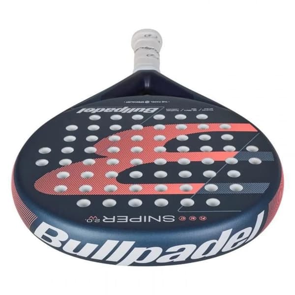 Padelracket - BULLPADEL - Sniper 2.0 - Rund form - Låg balans - SOFTEVA-kärna