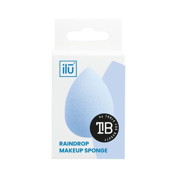 Makeupsvamp - Ilū - Raindropsvamp Blå - Mjuk - Lätt - Hållbar