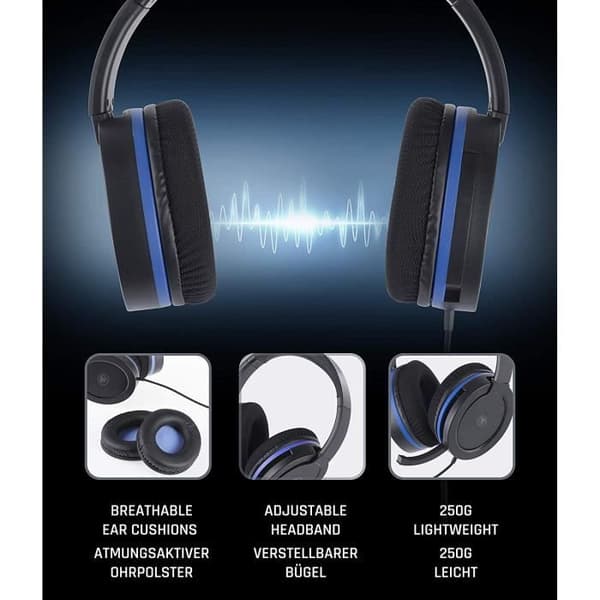 Snakebyte S Pro Stereo Headset för PS4 - SB913136