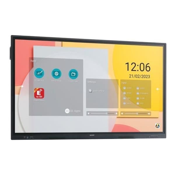 LCD-skärm - SHARP - PN-LC652 - 65 tum - 4K Ultra HD - Touchscreen Android 11