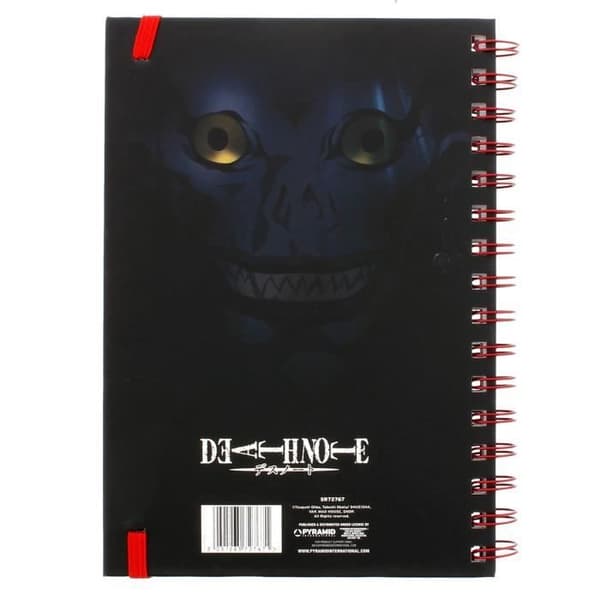 Carnet - Death Note Shadow A5 - 14.5x21x2cm - Unisex - Vit