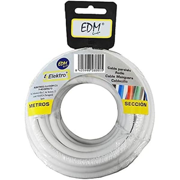 Parallellspole - EDM - 28016 - Vit - 50 m - Ej uppblåsbar
