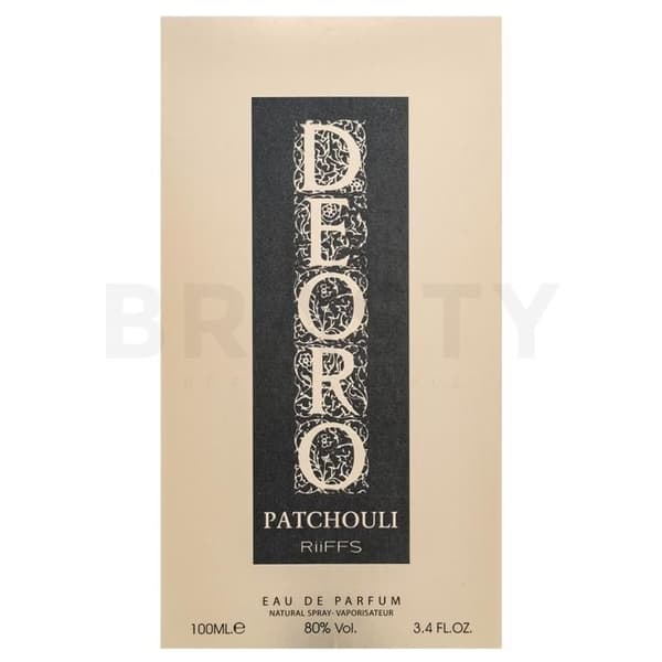 Riiffs Patchouli De Oro eau de parfum unisex 100 ml