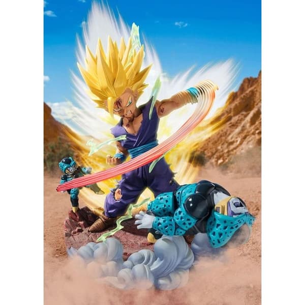 Figurine Dragon Ball Z - Super Saiyan 2 Son Gohan [Ilska som exploderar till kraft] Extra Battle Figuarts Zero