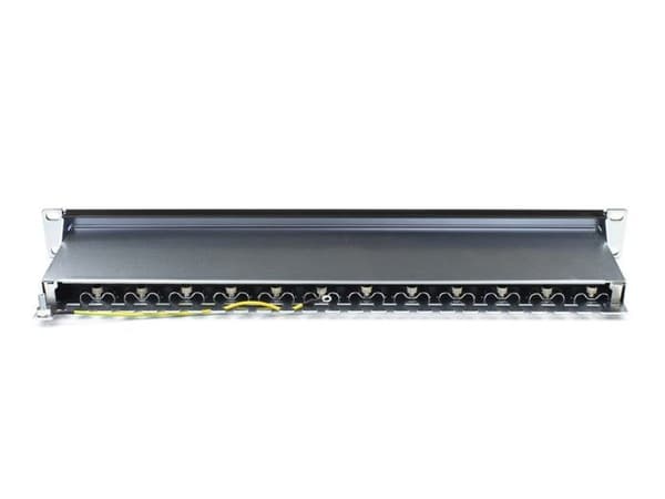 Kopplingspanel - LAPARA NETWORKING - Cat 6a Ftp - 1U - 24 RJ45-portar - Rack 19"