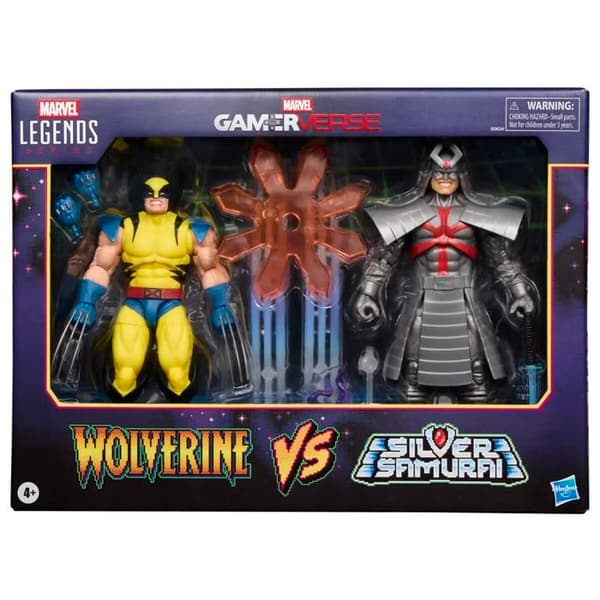 Figur Hasbro Wolverine & Silver Samurai Gameverse (x2)