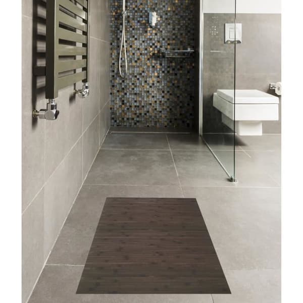 Storplanet Cool wenge bambu matta 140 x 200 cm