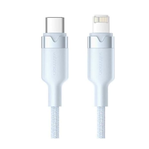 USB Type-C till Lightning-kabel - VENTION - LALSH - 27W - 480Mbps - 2 m - Blå